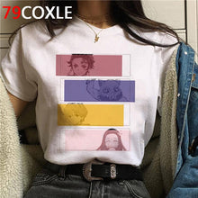 Load image into Gallery viewer, Hot Demon Slayer Funny Cartoon T Shirt Men Fashion Kimetsu No Yaiba T-shirt Graphic Japanese Anime Tshirt Hip Hop Top Tees Male
