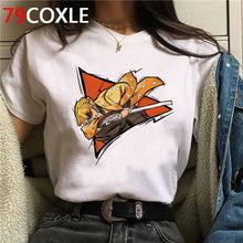Load image into Gallery viewer, Hot Demon Slayer Funny Cartoon T Shirt Men Fashion Kimetsu No Yaiba T-shirt Graphic Japanese Anime Tshirt Hip Hop Top Tees Male