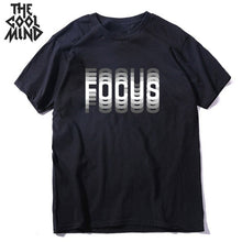 Load image into Gallery viewer, COOLMIND 100% cotton summer loose focus print men T shirt casual loose o-neck men tshirt short sleeve t-shirt male tee shirts