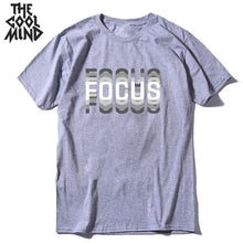 Load image into Gallery viewer, COOLMIND 100% cotton summer loose focus print men T shirt casual loose o-neck men tshirt short sleeve t-shirt male tee shirts