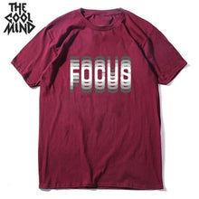 Load image into Gallery viewer, COOLMIND 100% cotton summer loose focus print men T shirt casual loose o-neck men tshirt short sleeve t-shirt male tee shirts