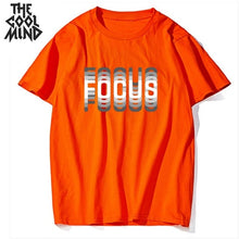 Load image into Gallery viewer, COOLMIND 100% cotton summer loose focus print men T shirt casual loose o-neck men tshirt short sleeve t-shirt male tee shirts
