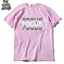 Load image into Gallery viewer, COOLMIND 100% cotton summer loose focus print men T shirt casual loose o-neck men tshirt short sleeve t-shirt male tee shirts