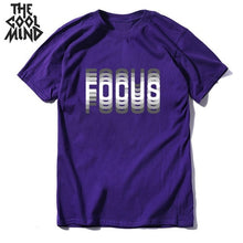 Load image into Gallery viewer, COOLMIND 100% cotton summer loose focus print men T shirt casual loose o-neck men tshirt short sleeve t-shirt male tee shirts