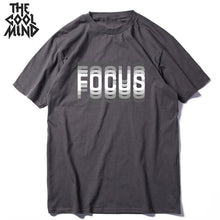 Load image into Gallery viewer, COOLMIND 100% cotton summer loose focus print men T shirt casual loose o-neck men tshirt short sleeve t-shirt male tee shirts