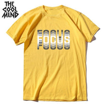 Load image into Gallery viewer, COOLMIND 100% cotton summer loose focus print men T shirt casual loose o-neck men tshirt short sleeve t-shirt male tee shirts