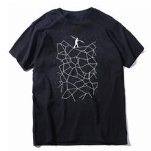 Load image into Gallery viewer, COOLMIND 100% cotton summer loose focus print men T shirt casual loose o-neck men tshirt short sleeve t-shirt male tee shirts