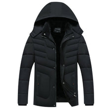 Load image into Gallery viewer, Parka Men Coats 2020 Winter Jacket Men Thicken Hooded Waterproof Outwear Warm Coat Fathers' Clothing Casual Men's Overcoat