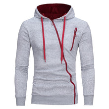 Load image into Gallery viewer, Plus Size Men&#39;s Hoodies Tracksuit 2020 Autumn Winter Drawstring Pocket Hooded Sweatshirt Long Sleeve Zip Slim Coat Male Jacket