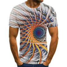 Load image into Gallery viewer, 2020 new three-dimensional graphic T-shirt men&#39;s casual tops fun 3D men&#39;s T-shirt summer O-neck shirt plus size streetwear