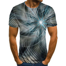 Load image into Gallery viewer, 2020 new three-dimensional graphic T-shirt men&#39;s casual tops fun 3D men&#39;s T-shirt summer O-neck shirt plus size streetwear