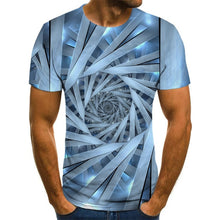 Load image into Gallery viewer, 2020 new three-dimensional graphic T-shirt men&#39;s casual tops fun 3D men&#39;s T-shirt summer O-neck shirt plus size streetwear