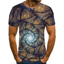 Load image into Gallery viewer, 2020 new three-dimensional graphic T-shirt men&#39;s casual tops fun 3D men&#39;s T-shirt summer O-neck shirt plus size streetwear