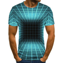 Load image into Gallery viewer, 2020 new three-dimensional graphic T-shirt men&#39;s casual tops fun 3D men&#39;s T-shirt summer O-neck shirt plus size streetwear