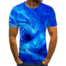 Load image into Gallery viewer, 2020 new three-dimensional graphic T-shirt men&#39;s casual tops fun 3D men&#39;s T-shirt summer O-neck shirt plus size streetwear