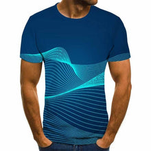 Load image into Gallery viewer, 2020 new three-dimensional graphic T-shirt men&#39;s casual tops fun 3D men&#39;s T-shirt summer O-neck shirt plus size streetwear