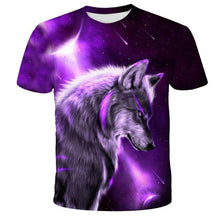 Load image into Gallery viewer, Lovers Wolf Printed T shirts Men 3d T-shirts Drop Ship Top Tee Short Sleeve Camiseta Round Neck Tshirt Fashion Casual Brand