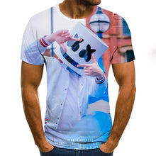 Load image into Gallery viewer, 2020 Summer T shirt Men Streetwear O Neck Short Sleeve Tees Tops  Punk Style  Male Clothes Casual  3D Print Tshirt