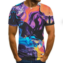 Load image into Gallery viewer, 2020 Summer T shirt Men Streetwear O Neck Short Sleeve Tees Tops  Punk Style  Male Clothes Casual  3D Print Tshirt