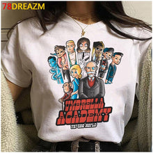 Load image into Gallery viewer, New The Umbrella Academy T Shirt Men Kawaii Summer Tops Cartoon T-shirt Cha-Cha Diego Graphic Tees Funny Harajuku Tshirt Male