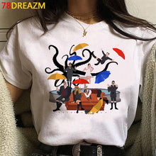 Load image into Gallery viewer, New The Umbrella Academy T Shirt Men Kawaii Summer Tops Cartoon T-shirt Cha-Cha Diego Graphic Tees Funny Harajuku Tshirt Male