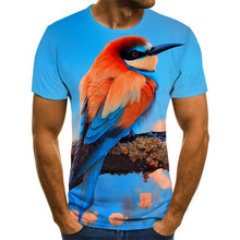 Load image into Gallery viewer, Summer 2020 new 3D printed T-shirt animal print men&#39;s T-shirt print casual T-shirt O-neck hip hop short sleeve size 110-6XL