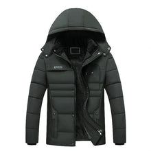 Load image into Gallery viewer, New Winter Jacket Men -20 Degree Thicken Warm Men Parkas Hooded Coat Fleece Man's Jackets Outwear Jaqueta Masculina