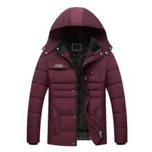Load image into Gallery viewer, New Winter Jacket Men -20 Degree Thicken Warm Men Parkas Hooded Coat Fleece Man's Jackets Outwear Jaqueta Masculina