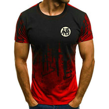 Load image into Gallery viewer, Fashion men's t-shirt ink painting style hand-painted printing casual casual men's street t-shirt men's O-neck shirt