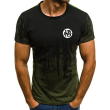 Load image into Gallery viewer, Fashion men's t-shirt ink painting style hand-painted printing casual casual men's street t-shirt men's O-neck shirt