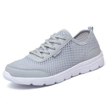 Load image into Gallery viewer, Fashion Women Lightweight Sneakers Running Shoes Outdoor Sports Shoes Breathable Mesh Comfort Running Shoes Air Cushion Lace Up