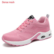 Load image into Gallery viewer, Fashion Women Lightweight Sneakers Running Shoes Outdoor Sports Shoes Breathable Mesh Comfort Running Shoes Air Cushion Lace Up