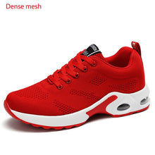 Load image into Gallery viewer, Fashion Women Lightweight Sneakers Running Shoes Outdoor Sports Shoes Breathable Mesh Comfort Running Shoes Air Cushion Lace Up