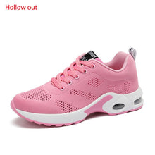 Load image into Gallery viewer, Fashion Women Lightweight Sneakers Running Shoes Outdoor Sports Shoes Breathable Mesh Comfort Running Shoes Air Cushion Lace Up