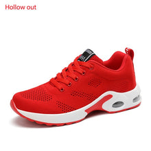 Load image into Gallery viewer, Fashion Women Lightweight Sneakers Running Shoes Outdoor Sports Shoes Breathable Mesh Comfort Running Shoes Air Cushion Lace Up