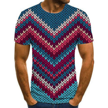 Load image into Gallery viewer, Three-dimensional vortex Men Tshirt 3D Printed Summer O-Neck Daily Casual Funny T shirt