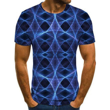 Load image into Gallery viewer, Three-dimensional vortex Men Tshirt 3D Printed Summer O-Neck Daily Casual Funny T shirt