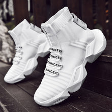 Load image into Gallery viewer, Socks Sneakers Men Knit Upper Breathable Sport Shoes Sock Boots Man Shoes High Top Running Shoes for Men Zapatillas De Deporte