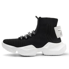 Load image into Gallery viewer, Socks Sneakers Men Knit Upper Breathable Sport Shoes Sock Boots Man Shoes High Top Running Shoes for Men Zapatillas De Deporte