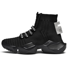 Load image into Gallery viewer, Socks Sneakers Men Knit Upper Breathable Sport Shoes Sock Boots Man Shoes High Top Running Shoes for Men Zapatillas De Deporte