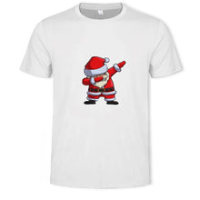 Load image into Gallery viewer, Christmas 3D printing fashion men&#39;s and women&#39;s short-sleeved T-shirt soft material outdoor casual loose men&#39;s T-shirt