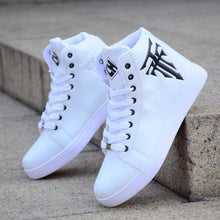 Load image into Gallery viewer, Fashion Men Casual Shoes Men Walking Sneakers Brand Comfortable Lace Up Hip-Hop High Top Sport Men Shoes 39-44 Zapatillas Hombre