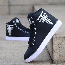 Load image into Gallery viewer, Fashion Men Casual Shoes Men Walking Sneakers Brand Comfortable Lace Up Hip-Hop High Top Sport Men Shoes 39-44 Zapatillas Hombre