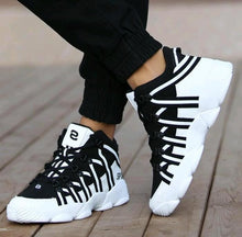 Load image into Gallery viewer, Large Size PU Leather Men&#39;s Running Shoes Men&#39;s White Sports Shoes Women Sport Shoes for Men Sneakers Red Basket Walk GME-0105