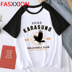 Oya Oya Oya Haikyuu T Shirt Men Kuroo Anime Shirt Fly High Graphic Tees Cool Karasuno Japanese Cartoon T-shirt Tops Unisex Male