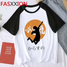 Load image into Gallery viewer, Oya Oya Oya Haikyuu T Shirt Men Kuroo Anime Shirt Fly High Graphic Tees Cool Karasuno Japanese Cartoon T-shirt Tops Unisex Male