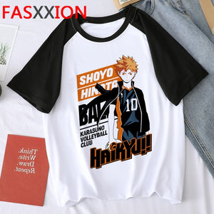 Oya Oya Oya Haikyuu T Shirt Men Kuroo Anime Shirt Fly High Graphic Tees Cool Karasuno Japanese Cartoon T-shirt Tops Unisex Male