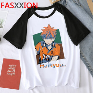 Oya Oya Oya Haikyuu T Shirt Men Kuroo Anime Shirt Fly High Graphic Tees Cool Karasuno Japanese Cartoon T-shirt Tops Unisex Male