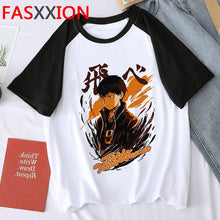 Load image into Gallery viewer, Oya Oya Oya Haikyuu T Shirt Men Kuroo Anime Shirt Fly High Graphic Tees Cool Karasuno Japanese Cartoon T-shirt Tops Unisex Male