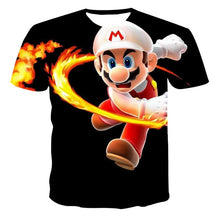 Load image into Gallery viewer, 2020 Summer NewFunny 3d T Shirt Summer Hipster Short Sleeve Tee Tops A Wolf in the snow T-Shirts Short sleeve tops